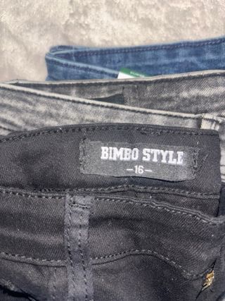 Pantalones Vaqueros Sfera Slim Fit Talla M