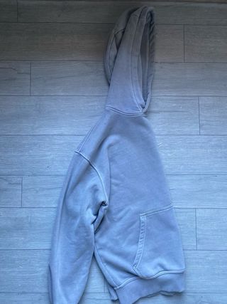 Felpa oversize grigia taglia M