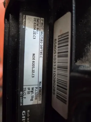 Bomba Grundfos CRN5-3 A