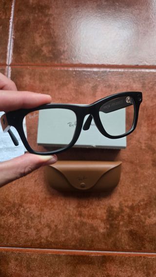 Gafas Ray-Ban Meta Wayfarer Transitions Marrones