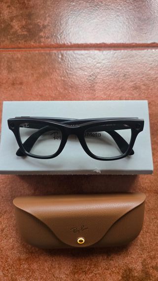 Gafas Ray-Ban Meta Wayfarer Transitions Marrones