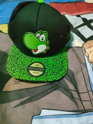 Cappello Snapback Yoshi Difuzed Nero Verde