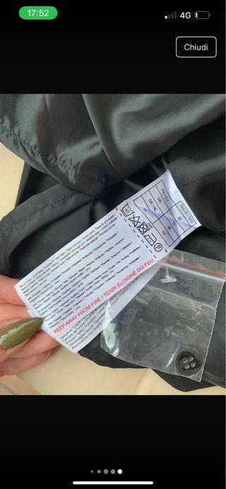 Completo Kariban: blazer e gonna neri