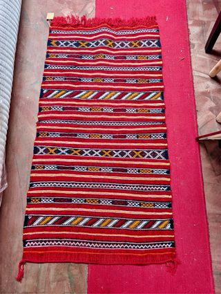 Tappeto in lana berbera fatto a mano