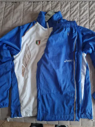 Tuta completa Asics Italia fitness tennis calcio