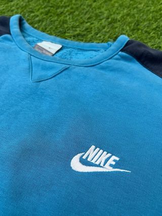 Sudadera Nike Vintage Azul y Negra