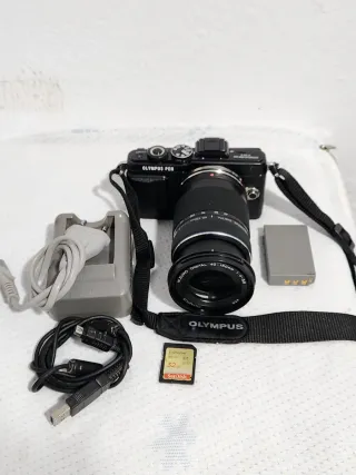 Olympus PEN Lite E-PL7Cámara Digital Negra