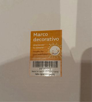 Marcos de madera Nacnic (4 unidades)