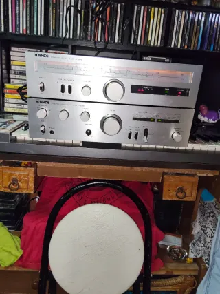 Amplificador y Sintonizador Tensai Plata