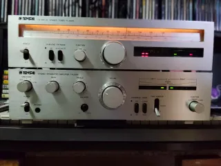 Amplificador y Sintonizador Tensai Plata