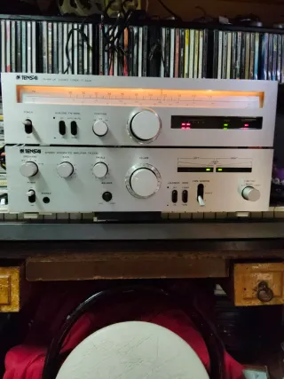 Amplificador y Sintonizador Tensai Plata