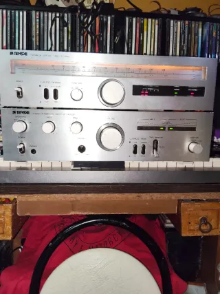 Amplificador y Sintonizador Tensai Plata