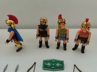 Conjunto 5 Airgamboys Romanos colección '80