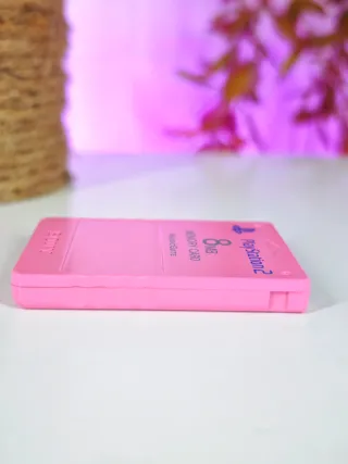 Tarjeta de memoria PS2 Rosa 8MB MagicGate