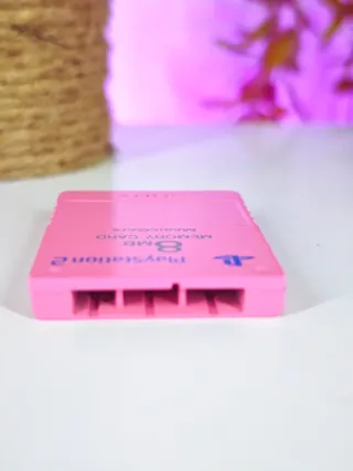 Tarjeta de memoria PS2 Rosa 8MB MagicGate
