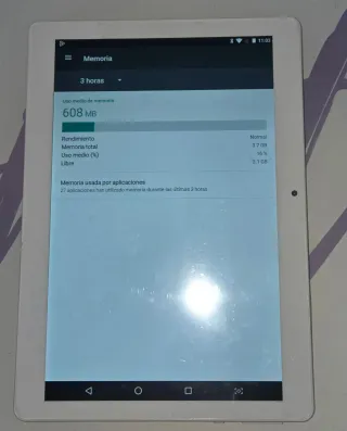 Tablet Android Blanca