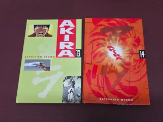 AKIRA - 14 TOMOS tapa dura años 90