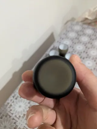 Set 6 Bicchierini Vetro kaki  Bianco