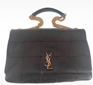 Bolso YSL Jamie L Negro Dorado