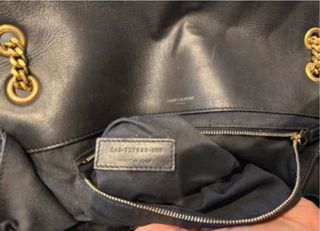 Bolso YSL Jamie L Negro Dorado