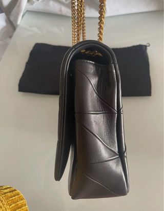 Bolso YSL Jamie L Negro Dorado