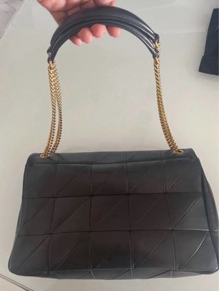 Bolso YSL Jamie L Negro Dorado