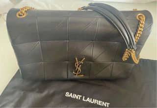 Bolso YSL Jamie L Negro Dorado