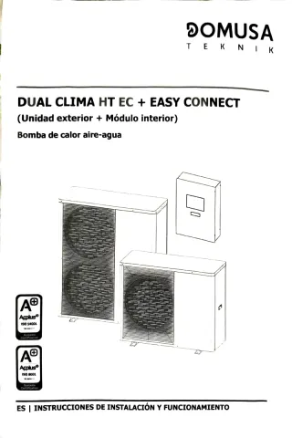 Aerotermia Domusa Dual Clima 16 HT
