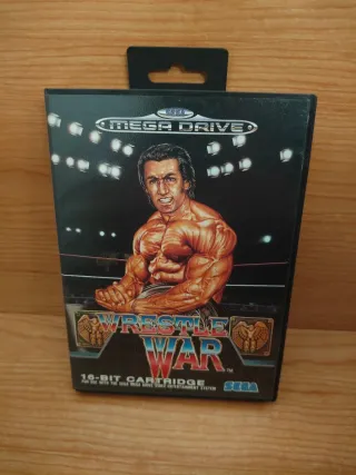 Wrestle War Sega Mega Drive Completo