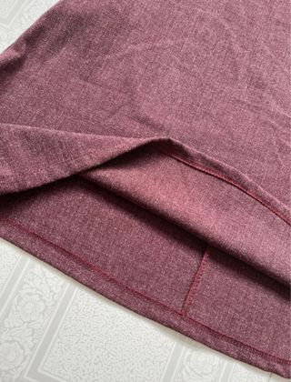 Vestido Bordô Senhora Outono/Inverno