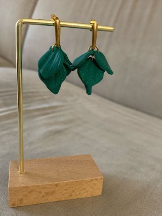 Pendientes Arcilla Polimérica Hechos a Mano