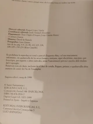 L' ética del gusto. Santi Santamaría el Racó de ca