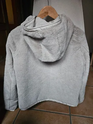 Chaquetón mujer reversible.