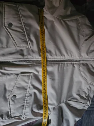 Chaquetón mujer reversible.