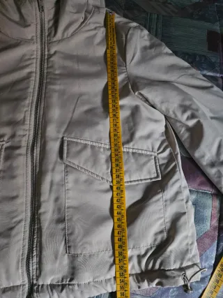 Chaquetón mujer reversible.