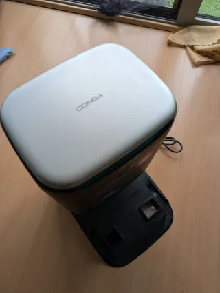 Base de carga y depósito Cecotec robot aspirador