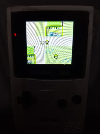 Nintendo GameBoy Color Plata Pantalla IPS