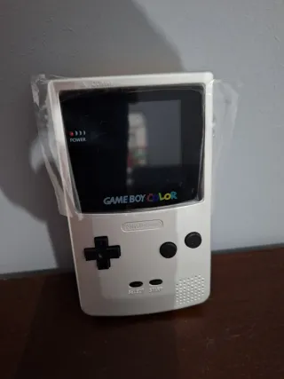 Nintendo GameBoy Color Plata Pantalla IPS