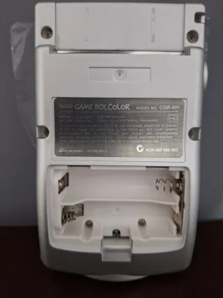 Nintendo GameBoy Color Plata Pantalla IPS