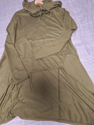 Sudadera SHEIN verde oliva talla XL