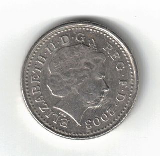 Moneta 5 Pence Regno Unito 2003