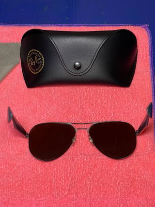 Gafas Ray-Ban Aviator Pulverizadas Poco Uso