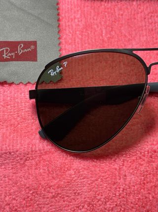 Gafas Ray-Ban Aviator Pulverizadas Poco Uso
