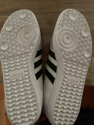Zapatillas Adidas Samba Mujer Talla 38.5 Blancas