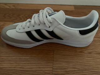 Zapatillas Adidas Samba Mujer Talla 38.5 Blancas