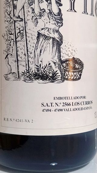 Botella Vino Yllera 1996 3L