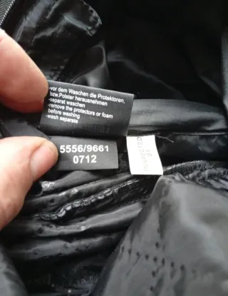 Pantaloni moto CYCLE SPIRIT neri