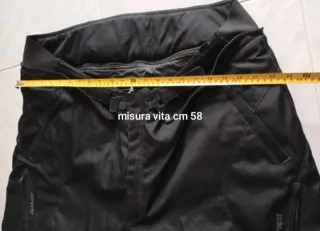 Pantaloni moto CYCLE SPIRIT neri