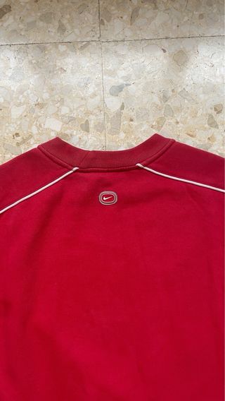 Sudadera Corteiz Nike Roja Talla M
