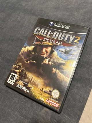 2 Call of Duty: Finest Hour y Big Red One GameCube